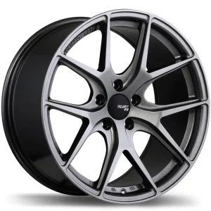 Fast Wheels – FC04 – Grey – 17″x8″ 35mm – All weather Wheels – FC04-1780-80TN+35C726